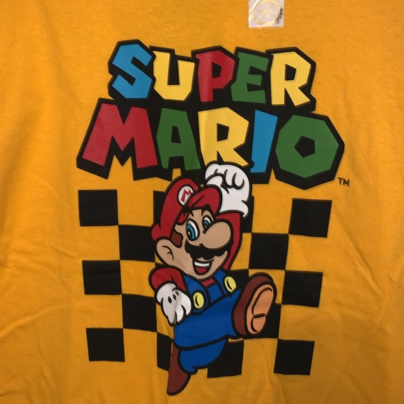 Super Mario shirt, 100% cotton, size Large. - Picture 2 of 6